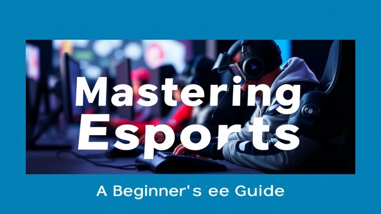 Mastering Esports: A Beginner's Guide to Competitive Gaming