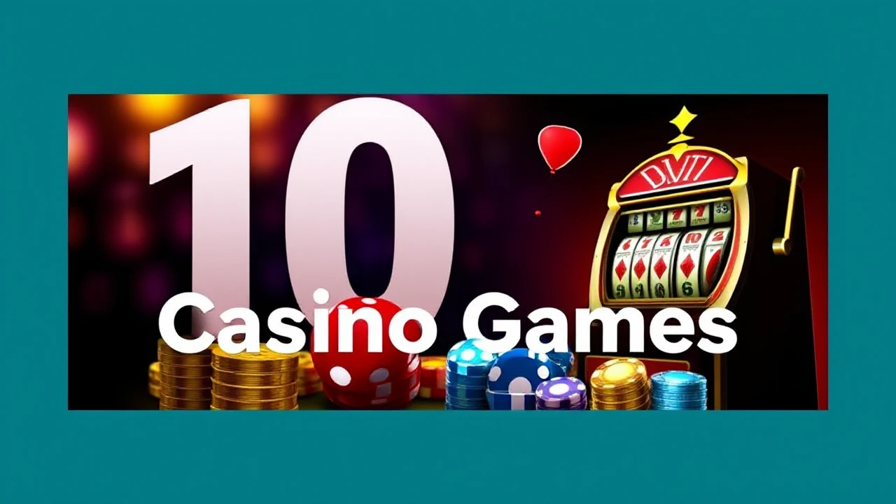 Ultimate 10 Must-Try Casino Games for Beginners