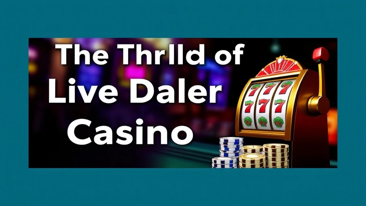 The Thrill of Live Dealer Casino Slots