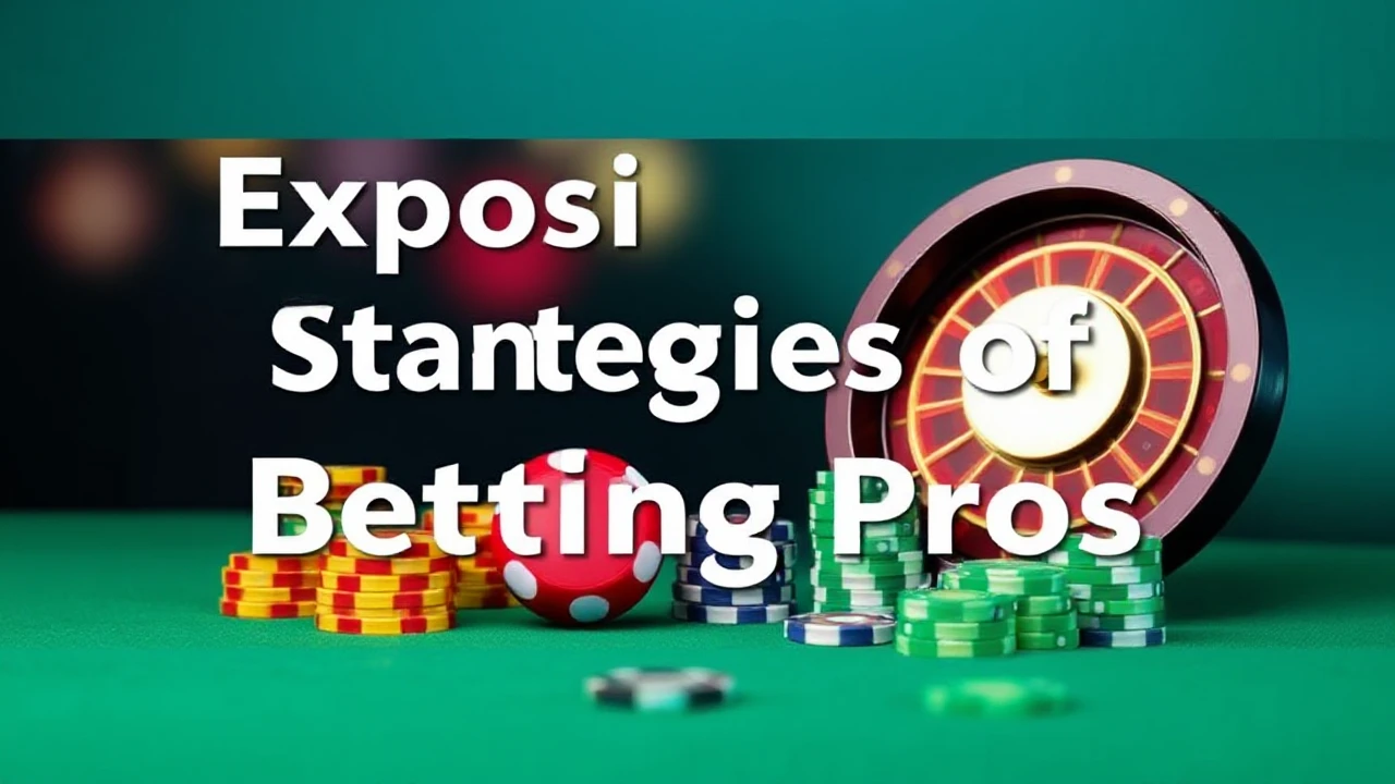 Exposing hidden Strategies of Betting Pros