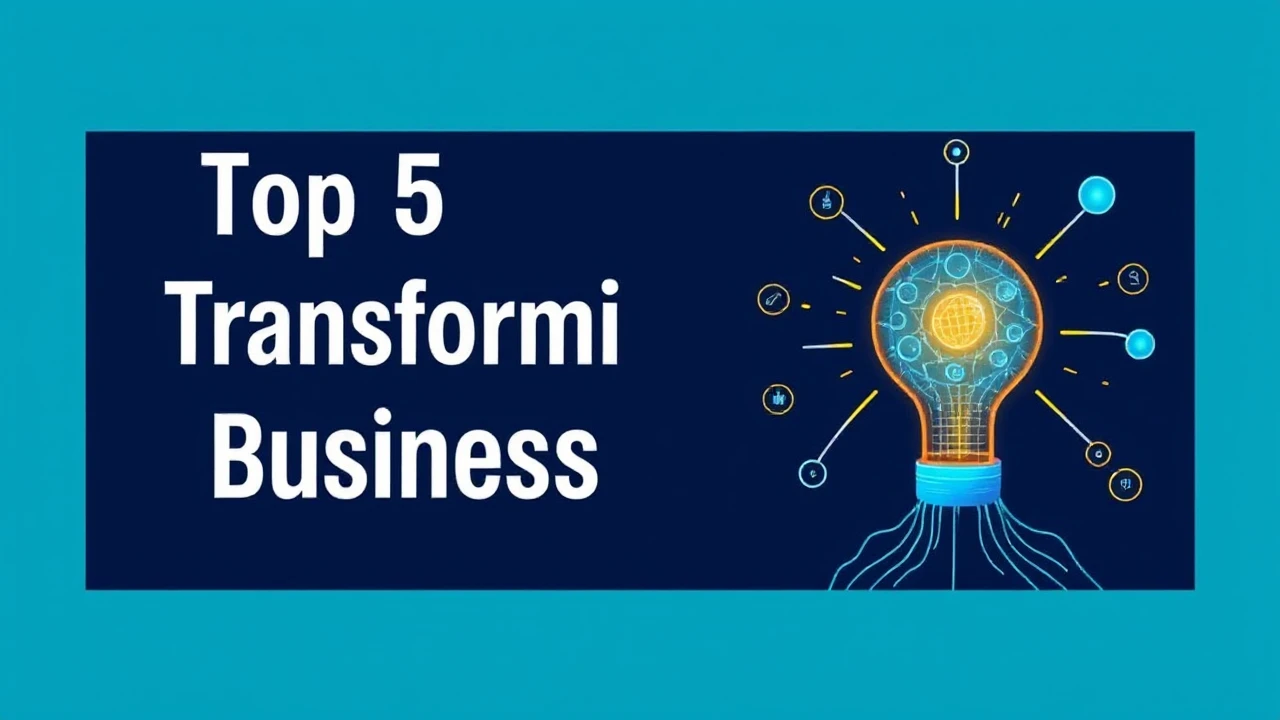 Unveiling the Top 5 Trends Transforming the Future of Business Innovation