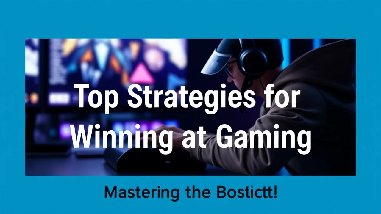 Unlock Your Potential: Top Strategies for Winning at Gaming