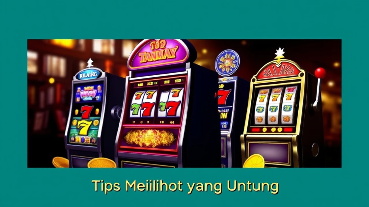 Tips Pemilihan Slot Machine yang Untung