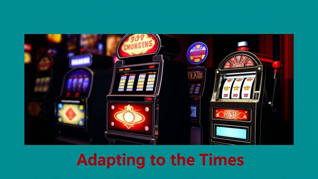 Adapting to the Times: The Changing Face of Casino Slot Machines