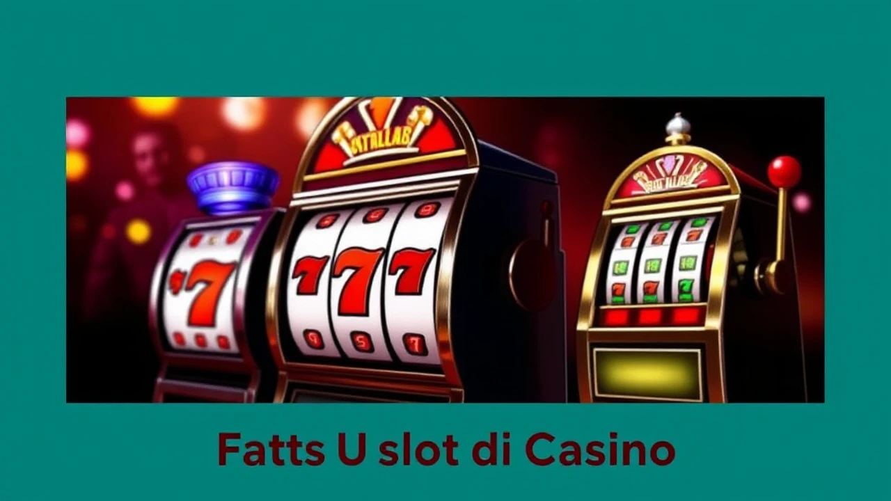 Fakta Unik seputar Slot di Casino