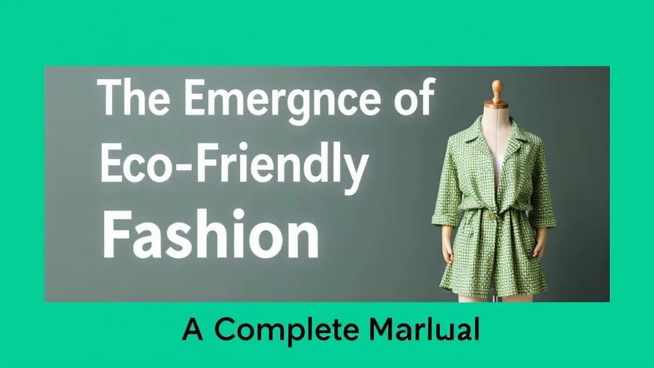 The Emergence of Eco-Friendly Fashion: A Complete Manual
