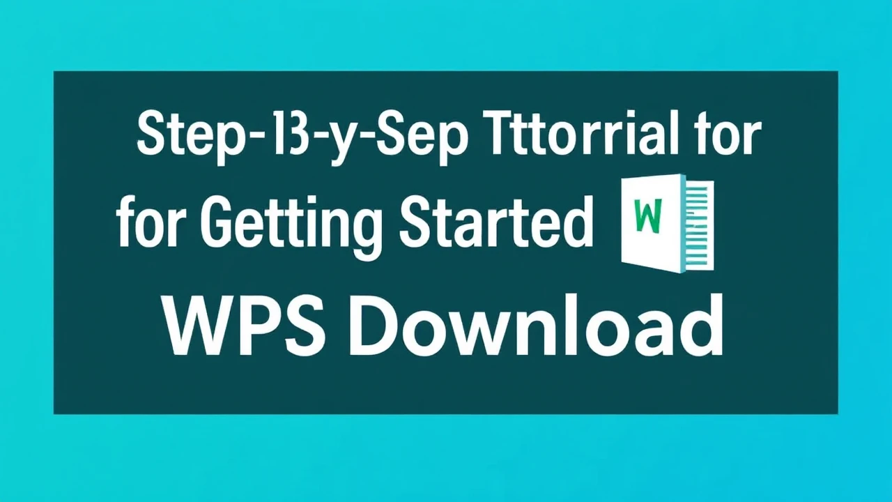 Step-by-Step Tutorial for Getting Started with WPS Download