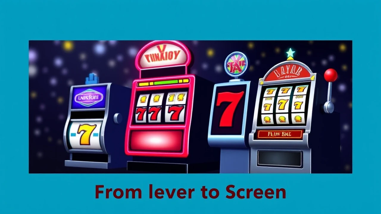 Exploring the Evolution of Online Slot Technology: From Lever to Screen