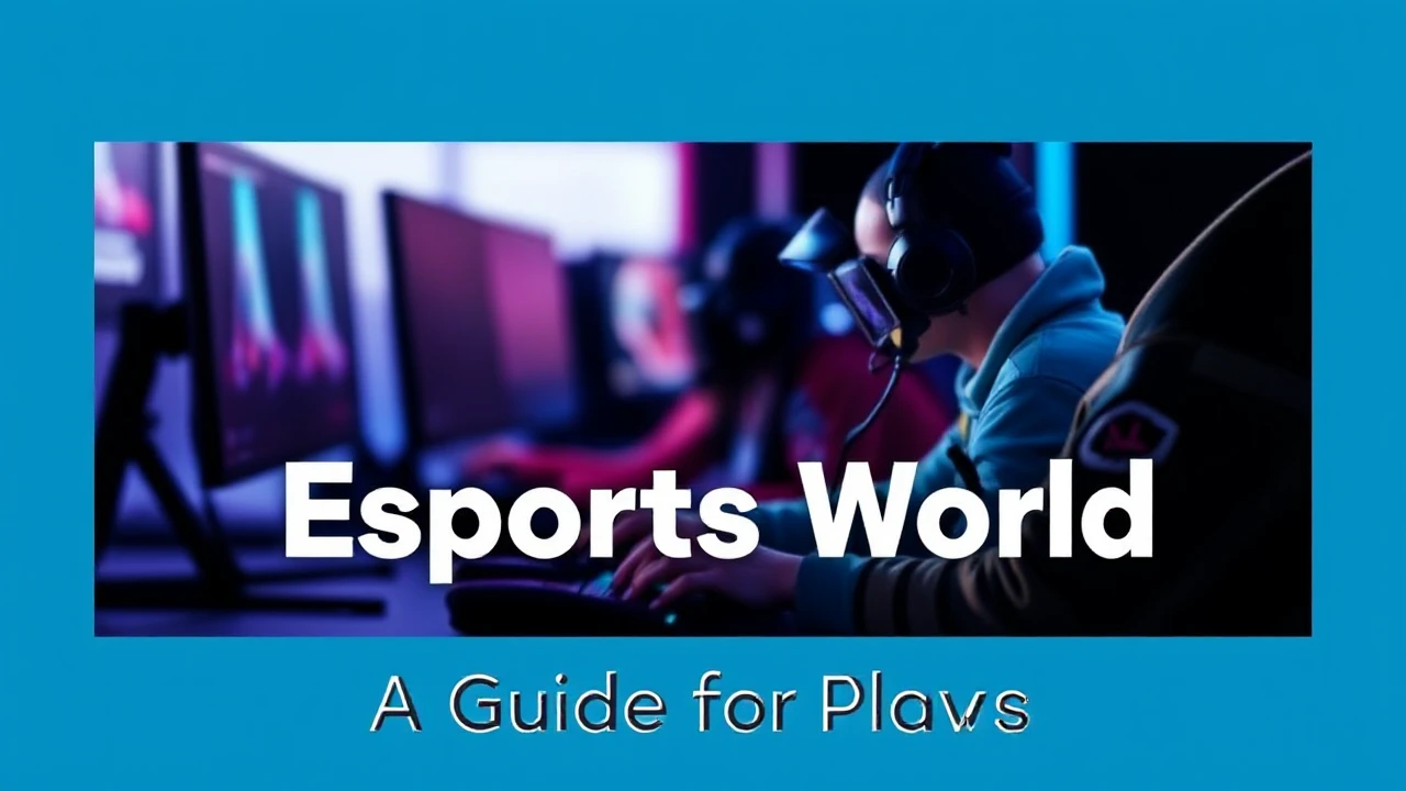 Entering the Esports World: A Guide for Players