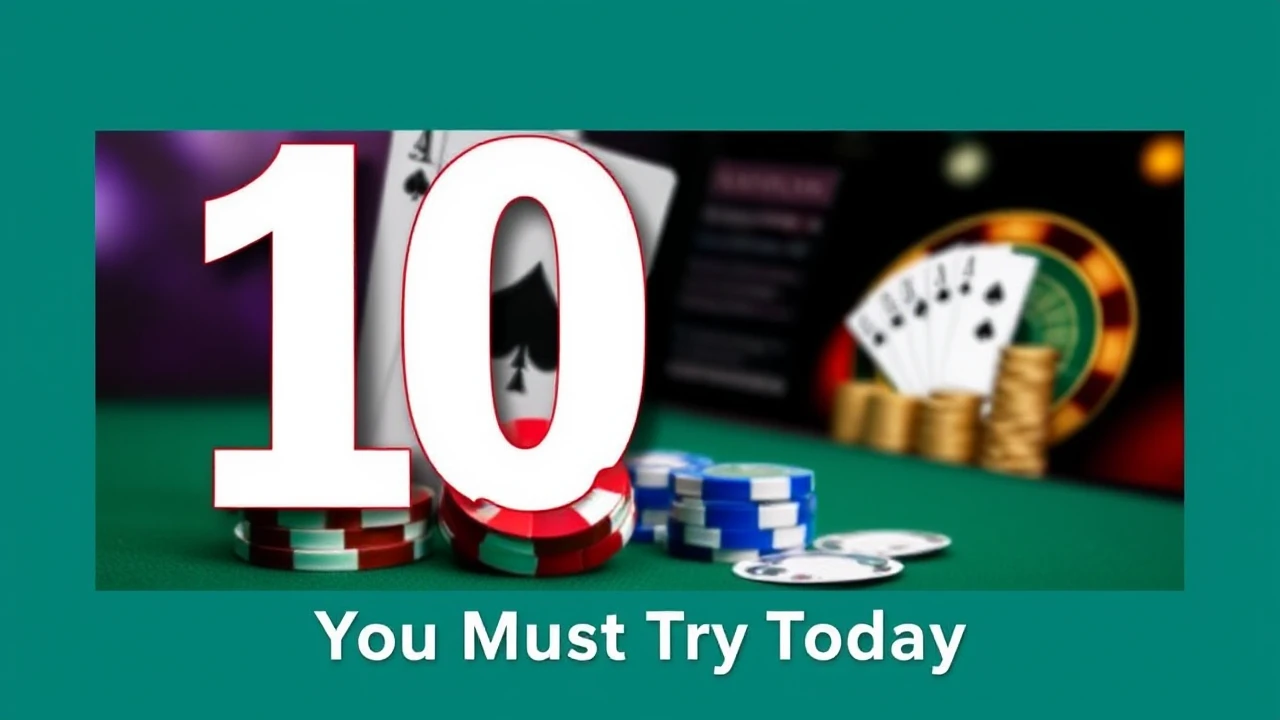 Must-Try 10 Online Casino Gambling Games You Must Try Today