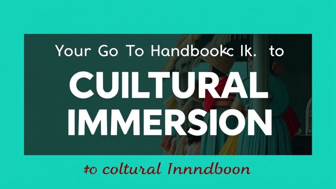 Your Go-To Handbook to Cultural Immersion: Embracing Local Traditions While Traveling
