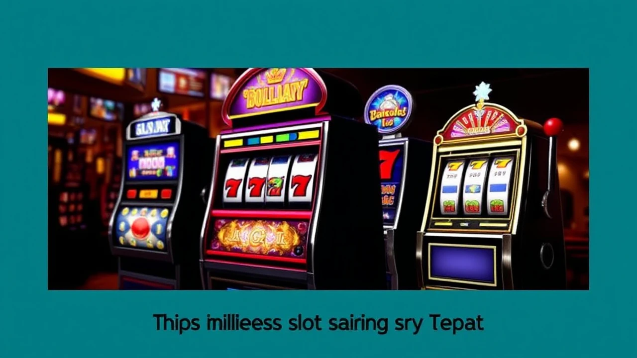 Tips Memilih Mesin Slot Casino yang Tepat
