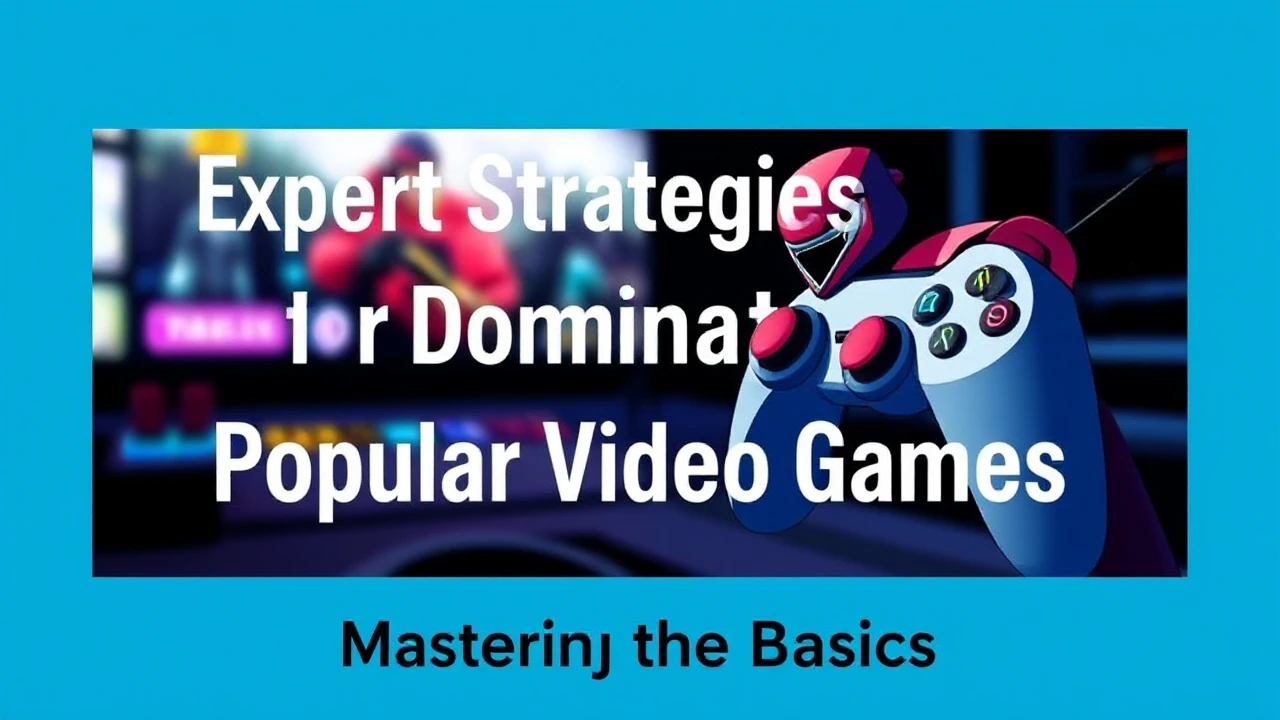 Expert Strategies for Dominating Popular Video Games