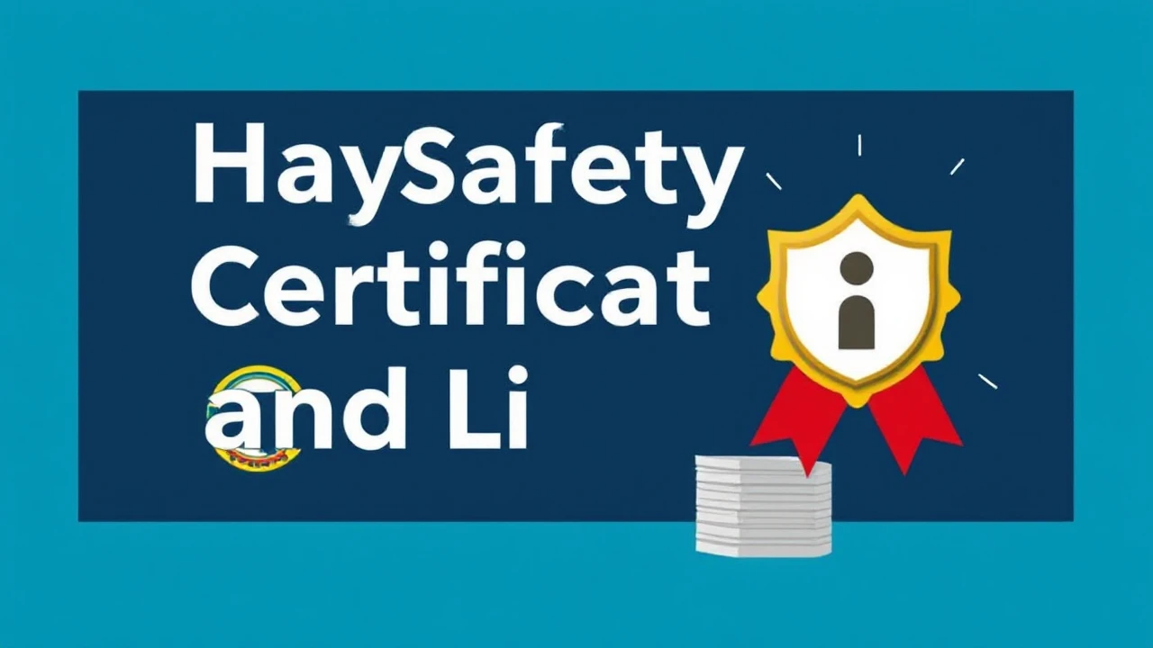Hay88 Safety Certifications and Licences