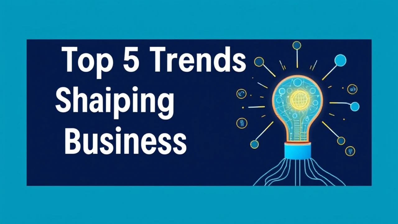 Investigating the Top 5 Trends Shaping the Future of Business Innovation
