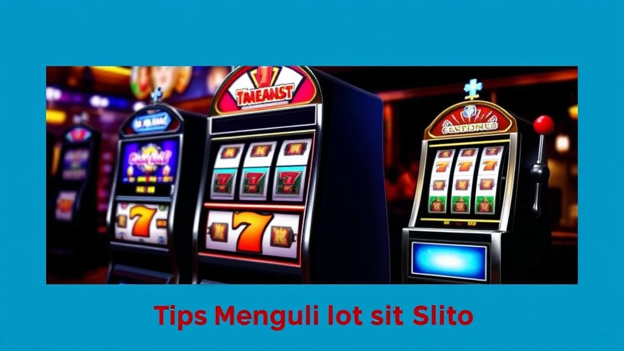 Tips Mengungguli Slot Machine di Casino