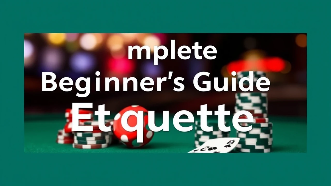 The Complete Beginner's Guide to Etiquette: Key Rules for First-Timers