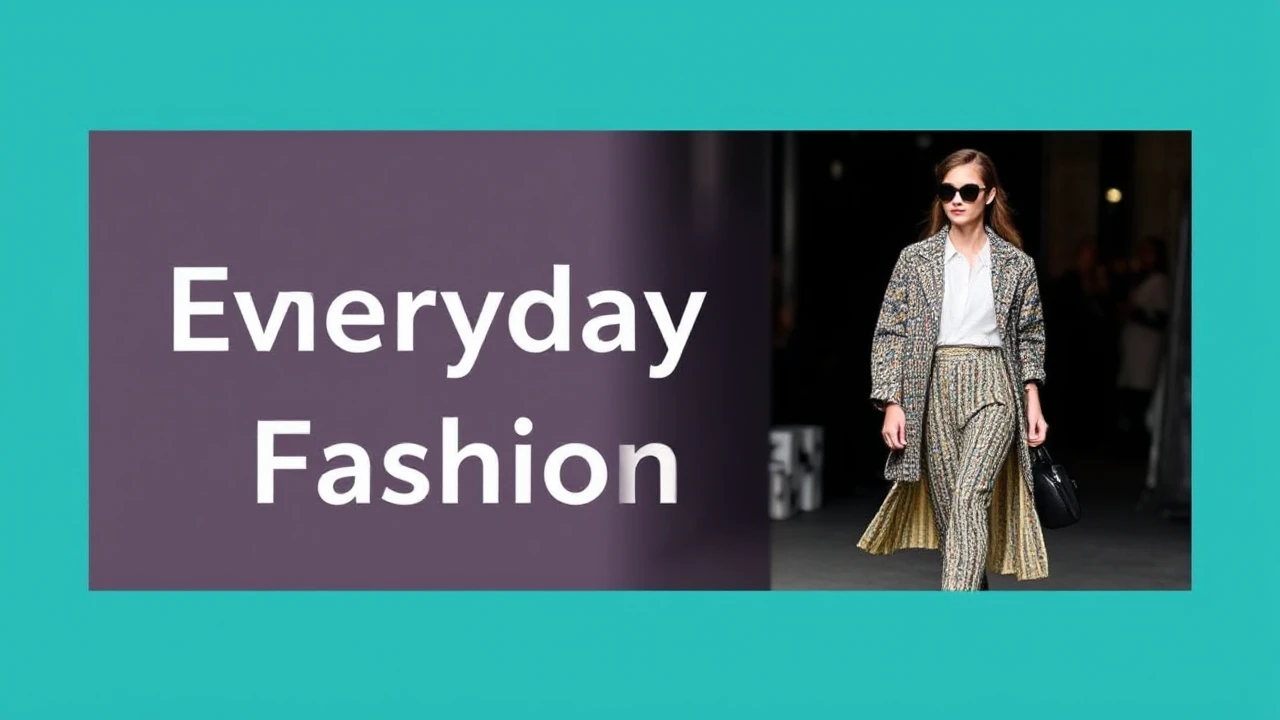 Everyday Chic: Embracing Runway Fashion Trends