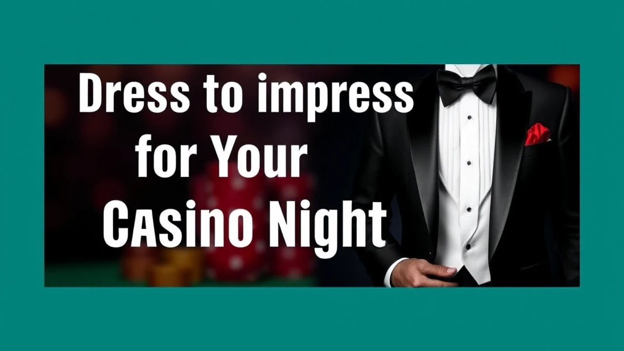 Dress to Impress for Your Casino Night Outfit: Look Fabulous in Style!