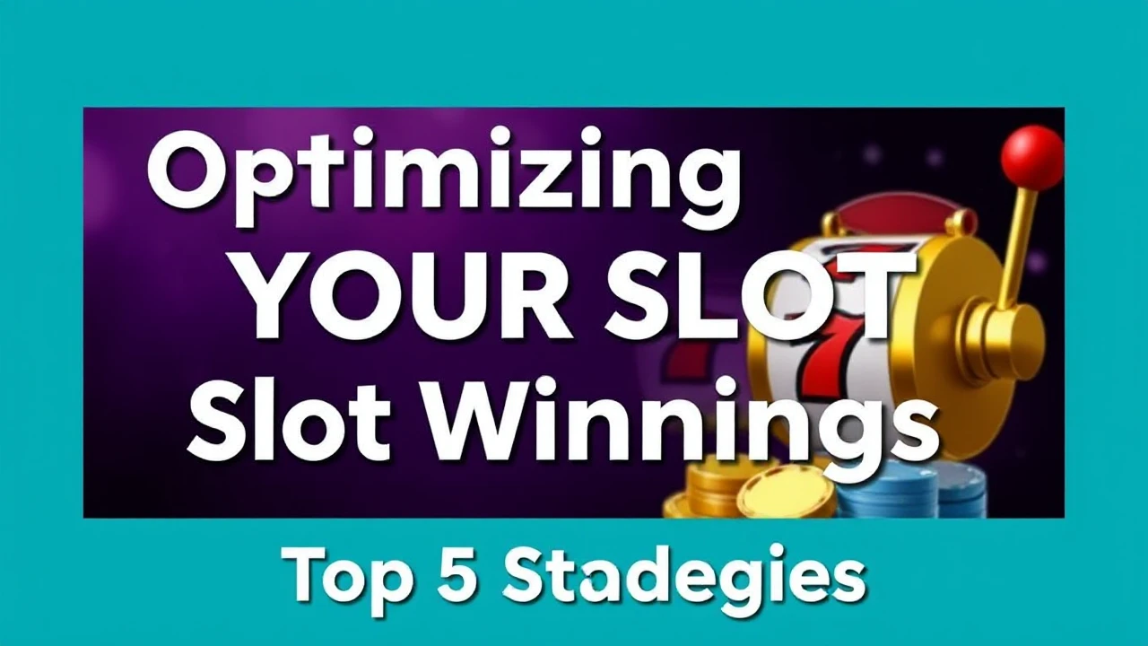 Optimizing Your Slot Winnings: Top 5 Strategies