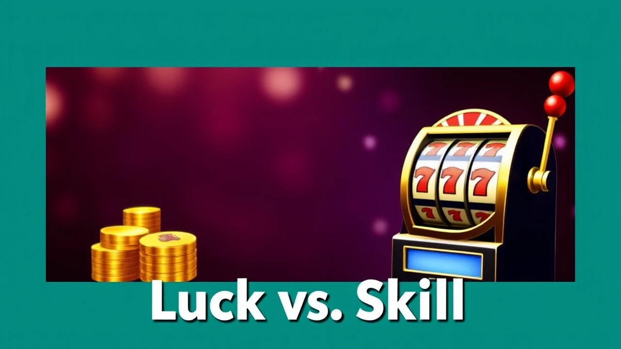 Luck vs. Skill: Delving into the Debate on Winning at Casino Slots