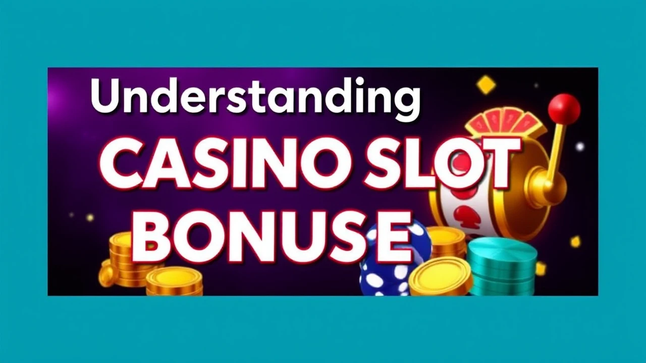 Understanding Casino Slot Bonuses: A Journey for Players