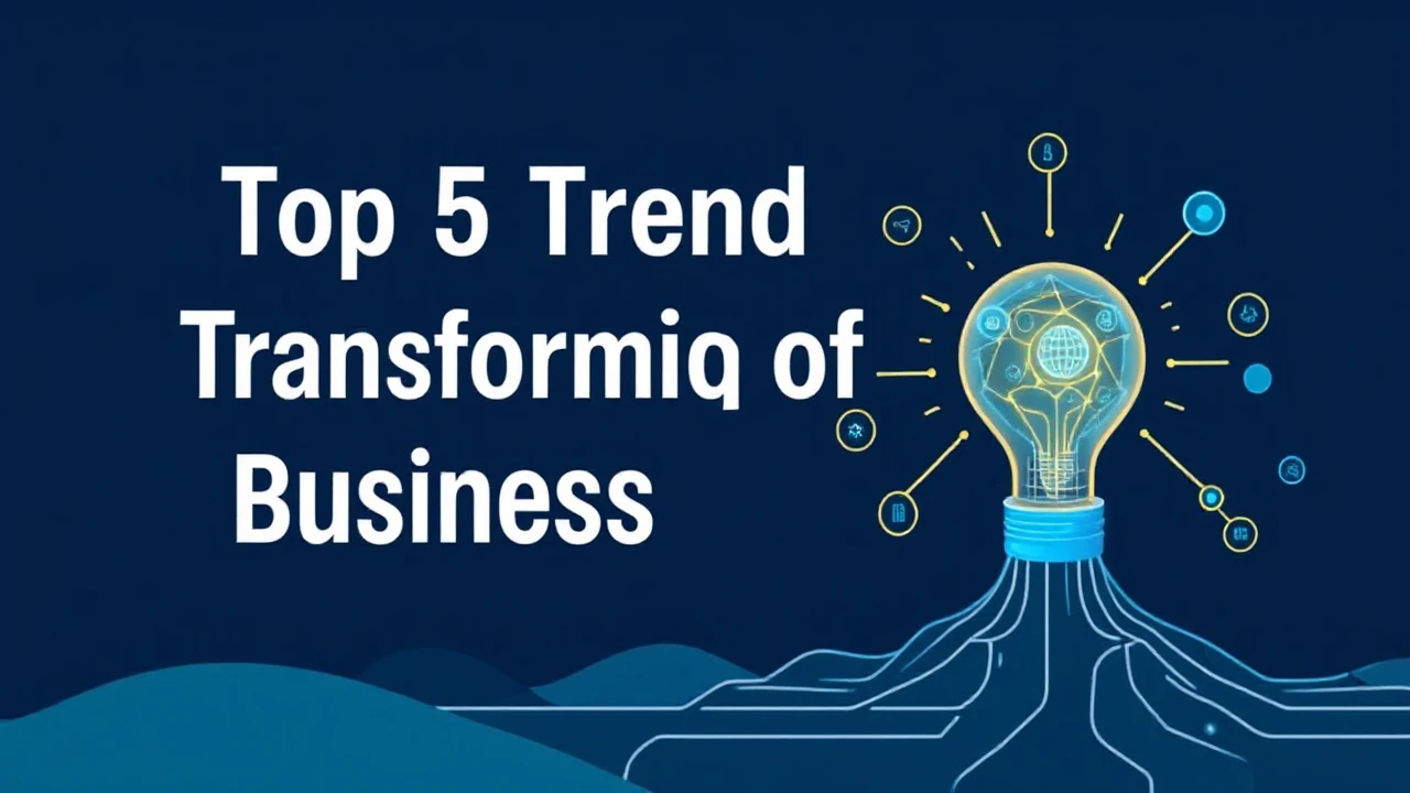 Investigating the Top 5 Trends Transforming the Future of Business Innovation