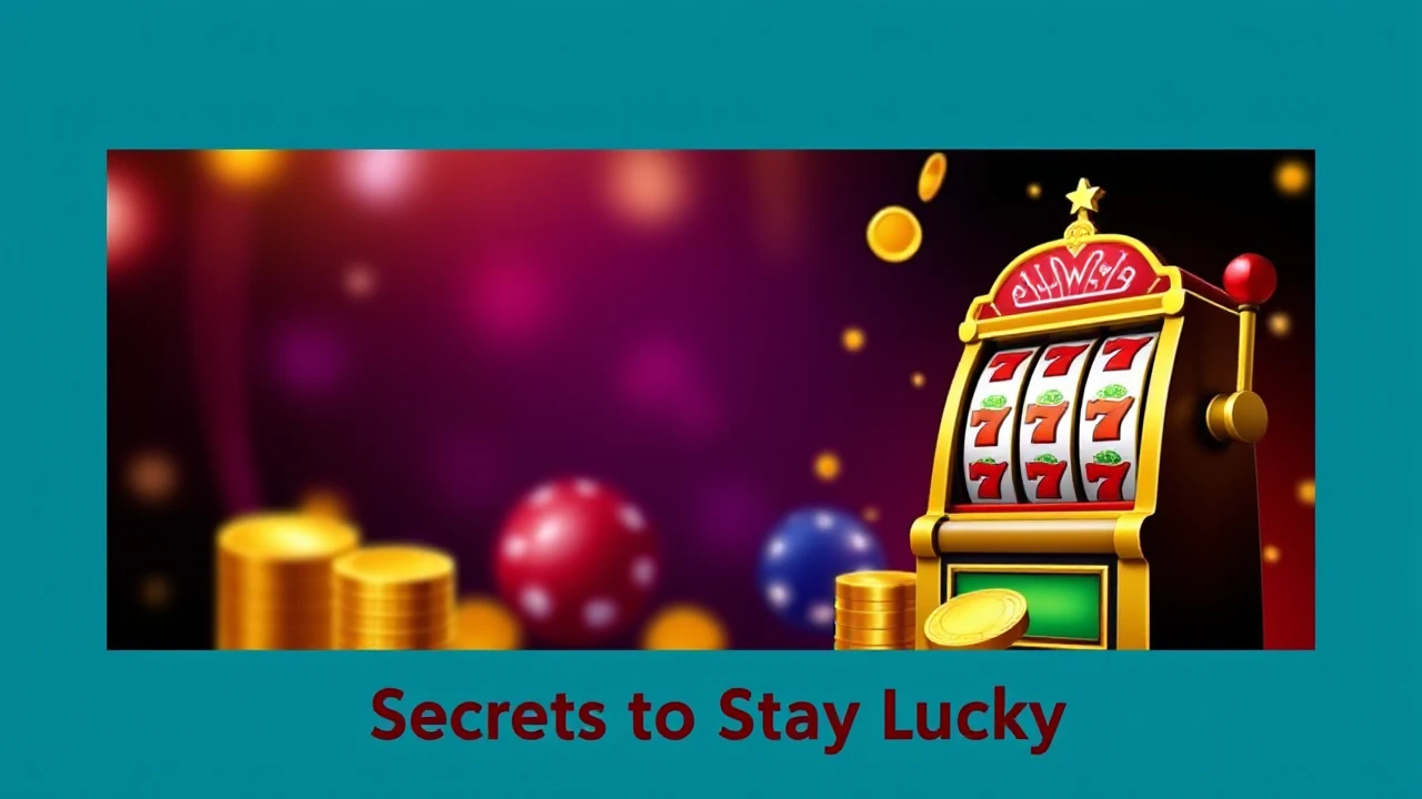 Unlocking the Art of Winning Big on Casino Slots: Secrets to Stay Lucky