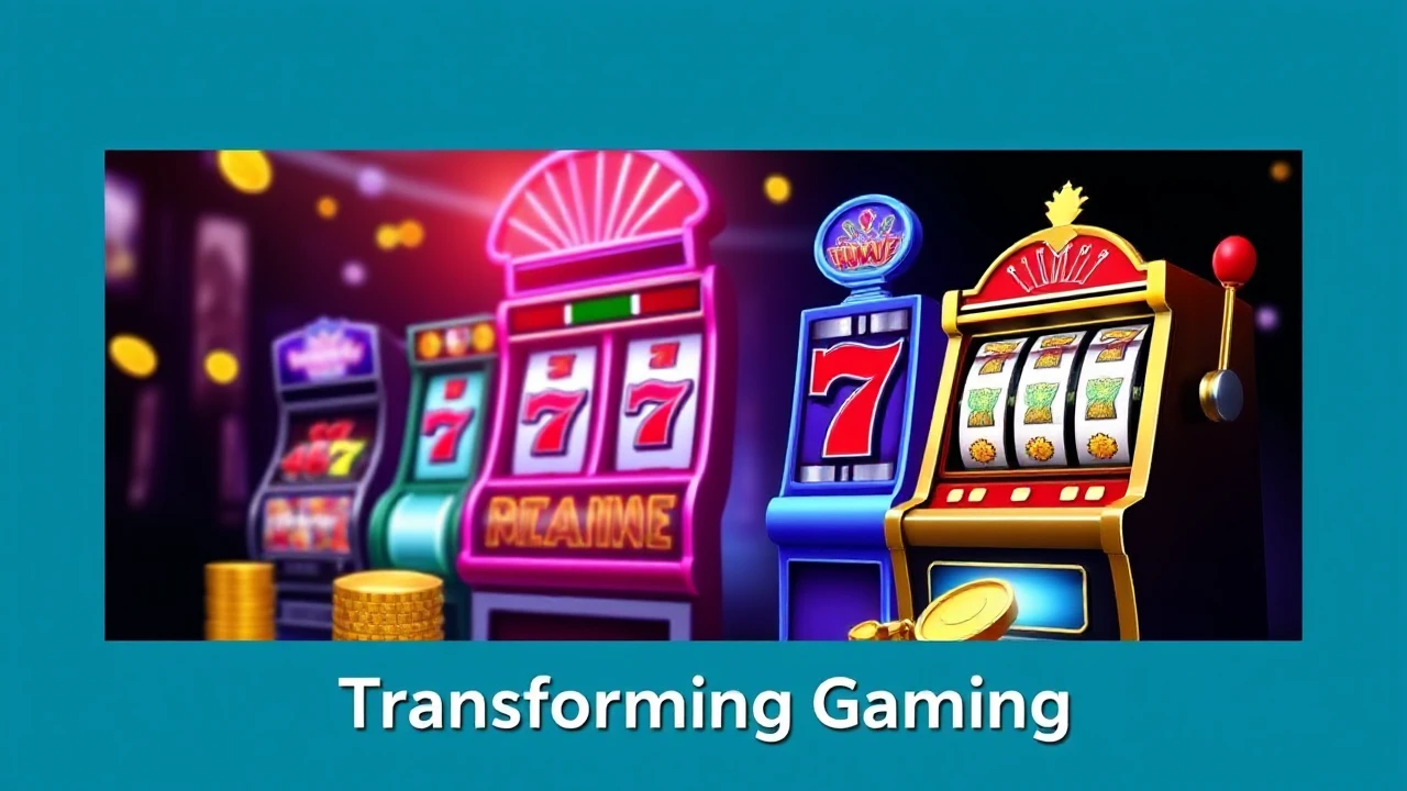 Transforming Gaming: Cutting-Edge Casino Slot Developments