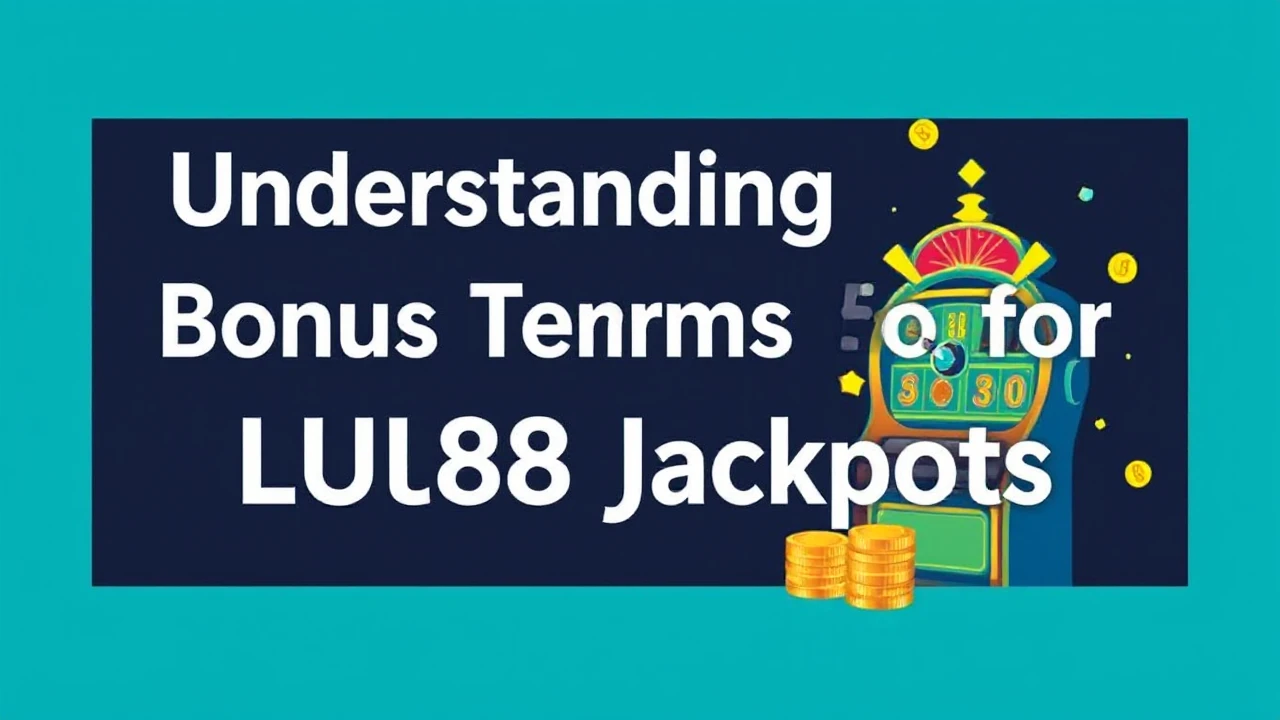 Understanding Bonus Terms for LU88 Jackpots