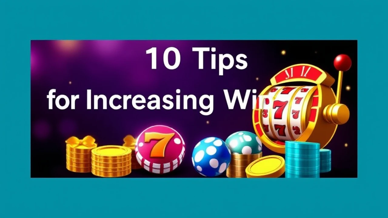 Top 10 Tips for Increasing Your Wins on Casino Games
