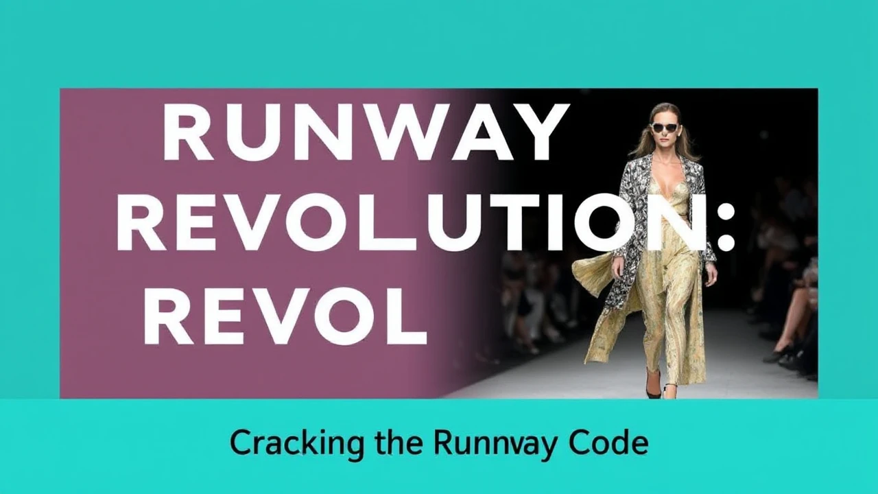 Runway Revolution: Fashion Tips for Everyday Style