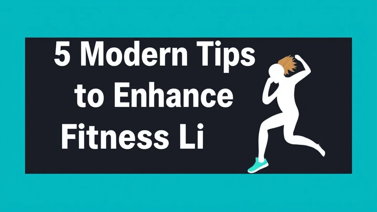 5 Modern Tips to Enhance Your Fitness Lifestyle