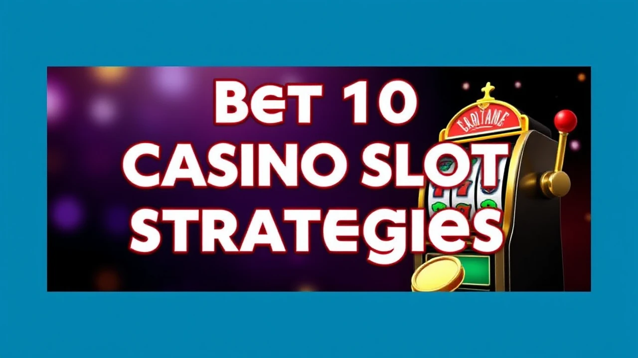 Best 10 Casino Slot Strategies for Ensuring Success