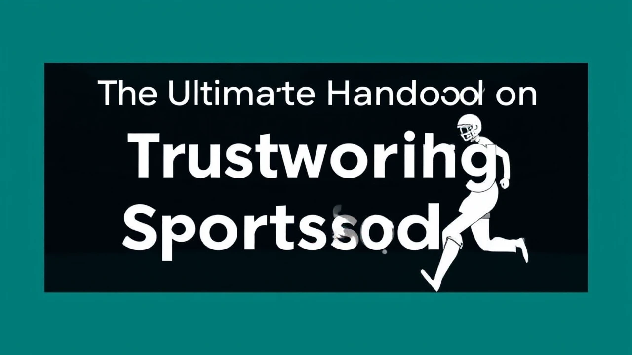 The Ultimate Handbook on Recognizing a Trustworthy Sportsbook