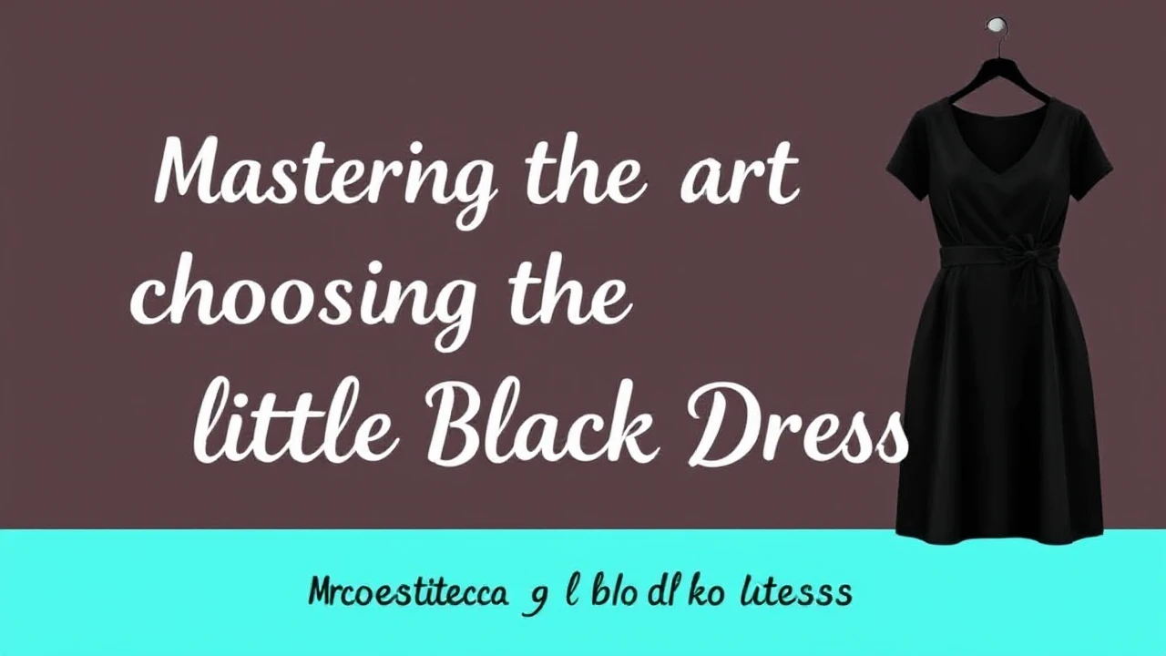Mastering the Art of Choosing the Ultimate Little Black Dress