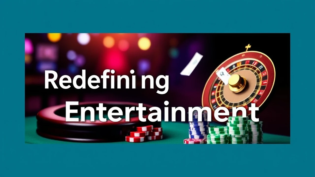 Redefining Entertainment: The Thrill of Real-Time Online Casino Gaming