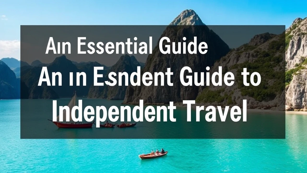 An Essential Guide to Independent Travel: Top Tips for Venturing into the World Solo