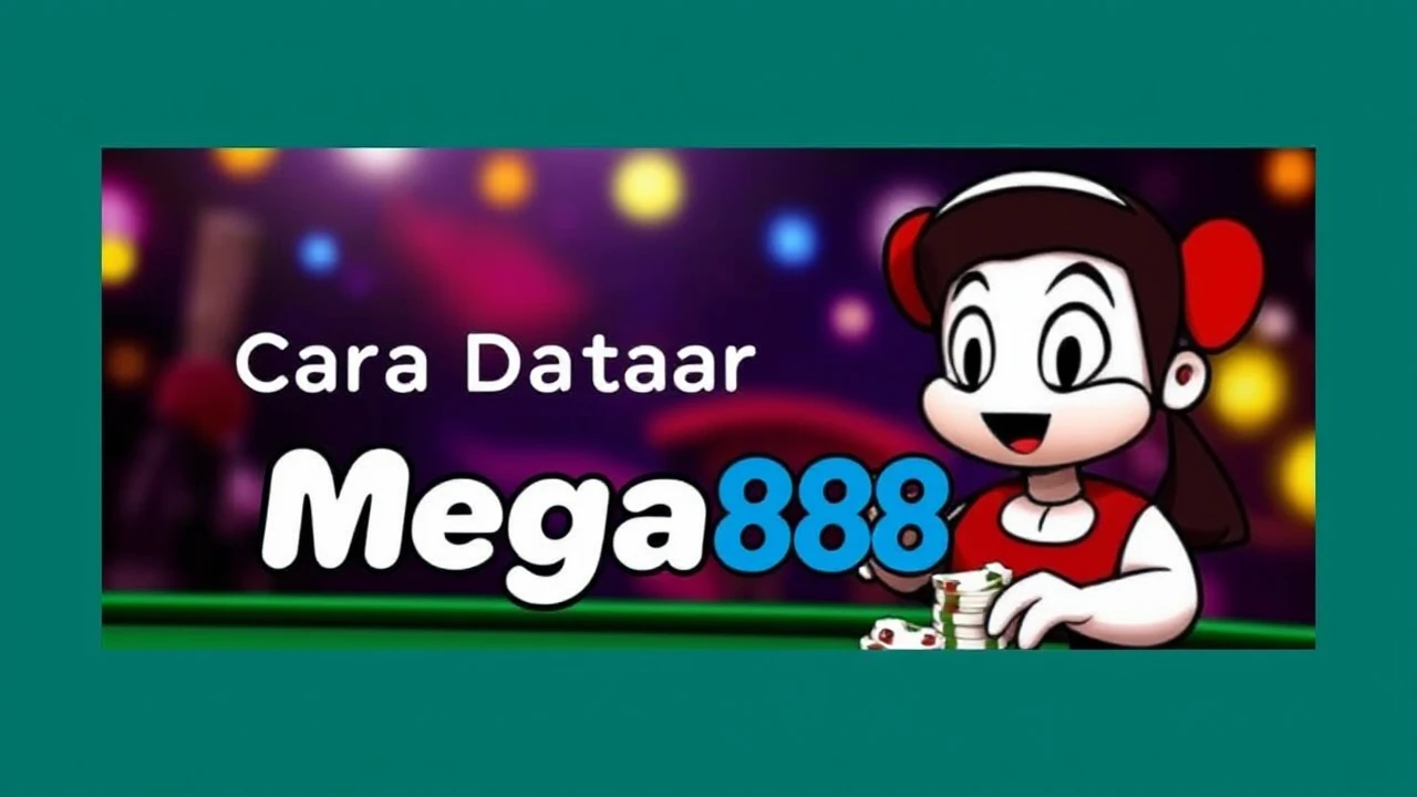 Cara Daftar Akaun Mega888 (Panduan 3 Minit)