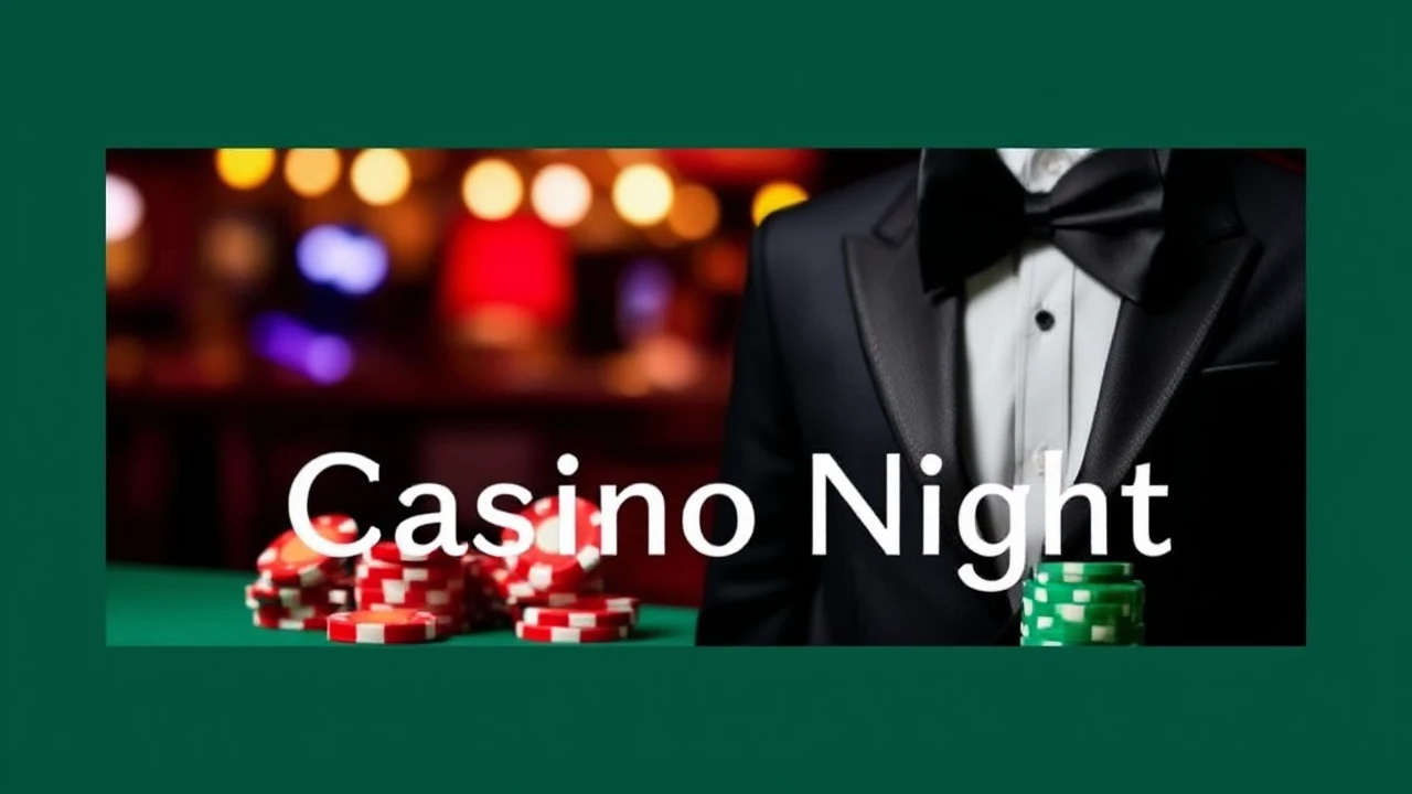Stylish Attire for a Casino Night