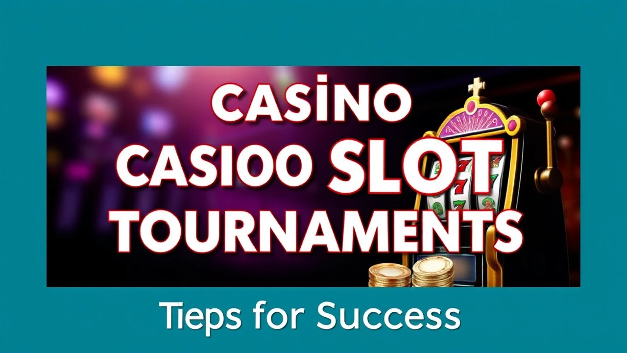 Casino Slot Tournaments: Tips for Success