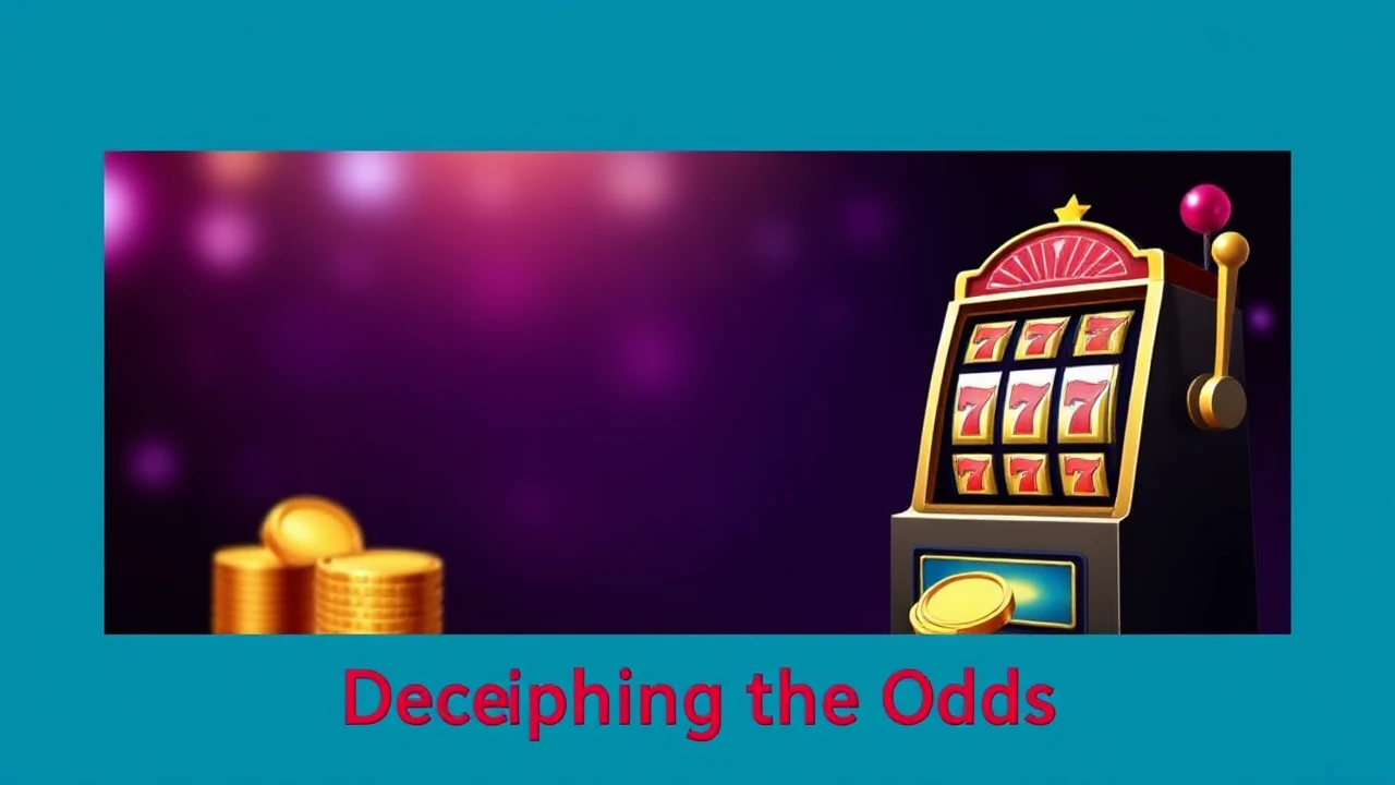 Deciphering the Odds: Choosing the Best Slot Slot Title
