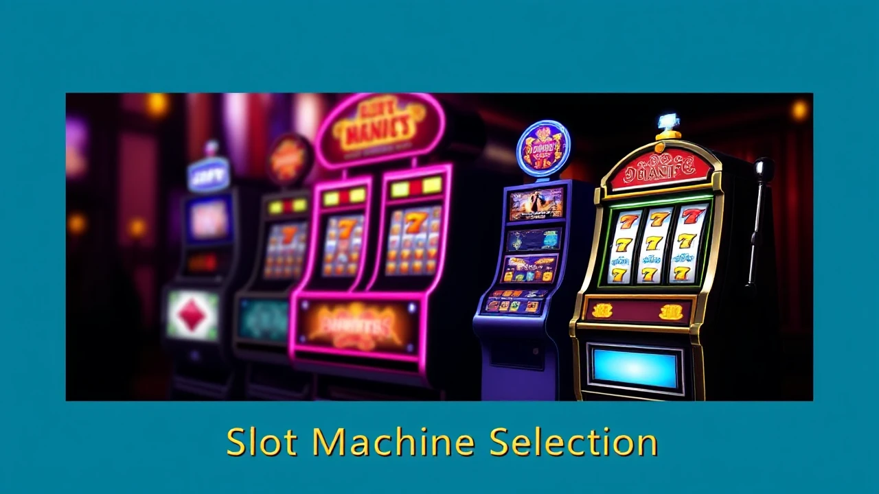 Mastering the Art of Slot Machine Selection