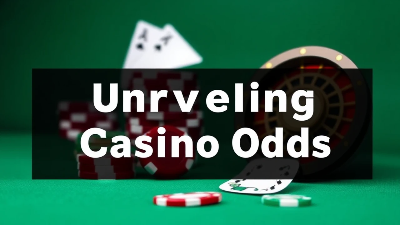 Breaking Down the Math: Unraveling Casino Odds
