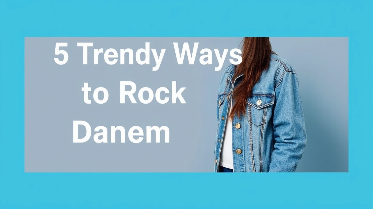 5 Trendy Ways to Rock Denim Jackets This Season: Expert Advice