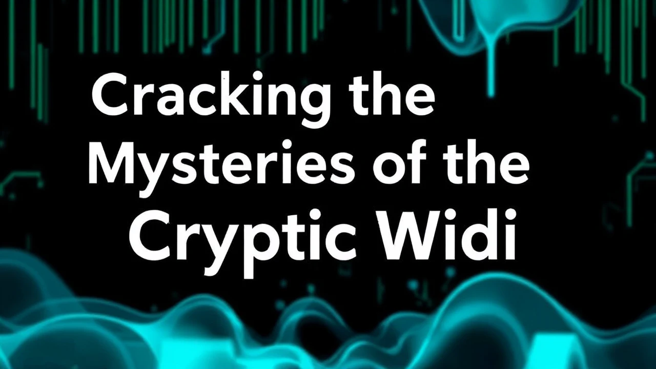 Cracking the Mysteries of the Cryptic Wiki: A Step-by-Step Guide