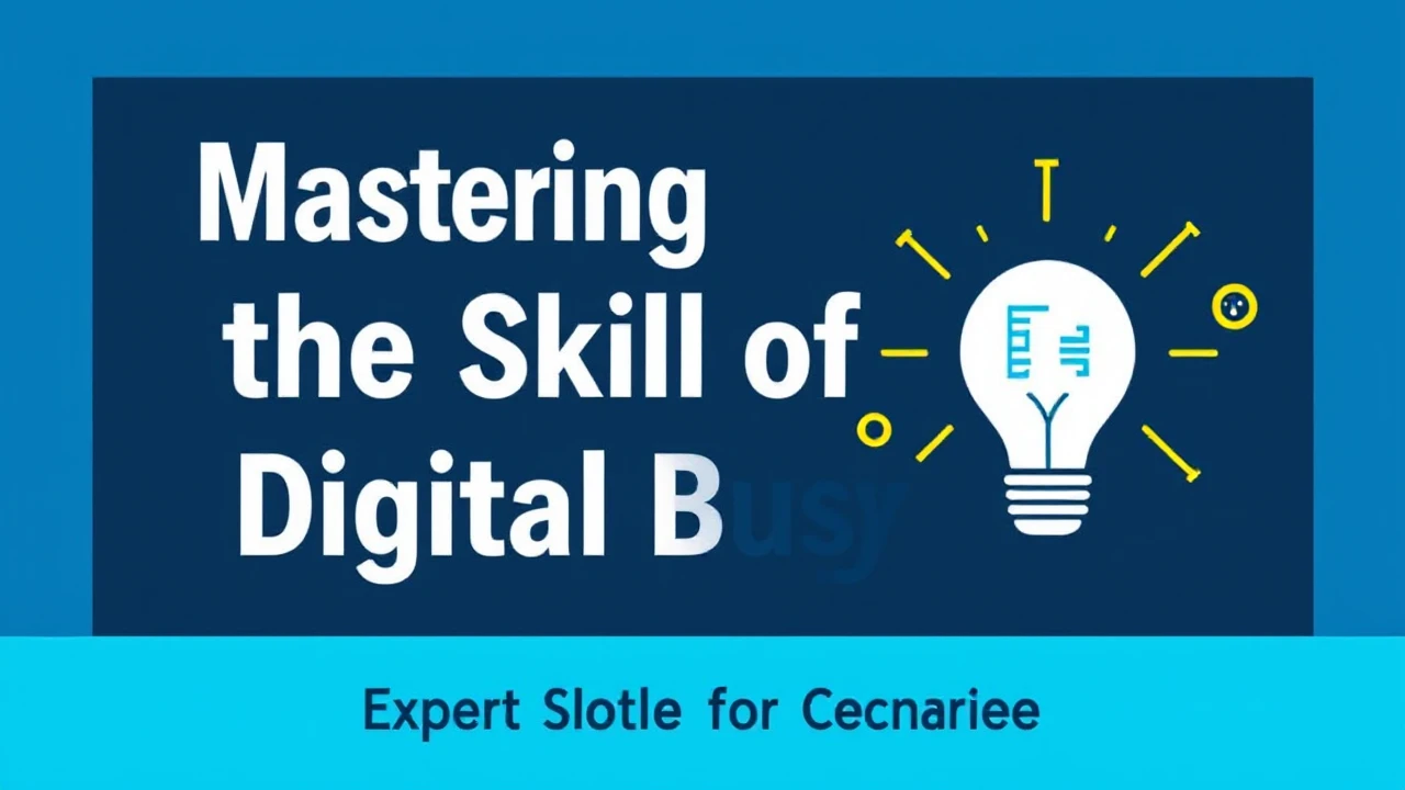 Mastering the Skill of Digital Business: Expert Guidance for Achievement