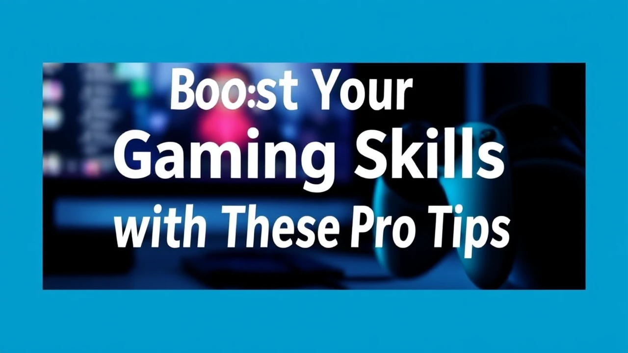 Boost Your Gaming Skills with These Pro Tips
