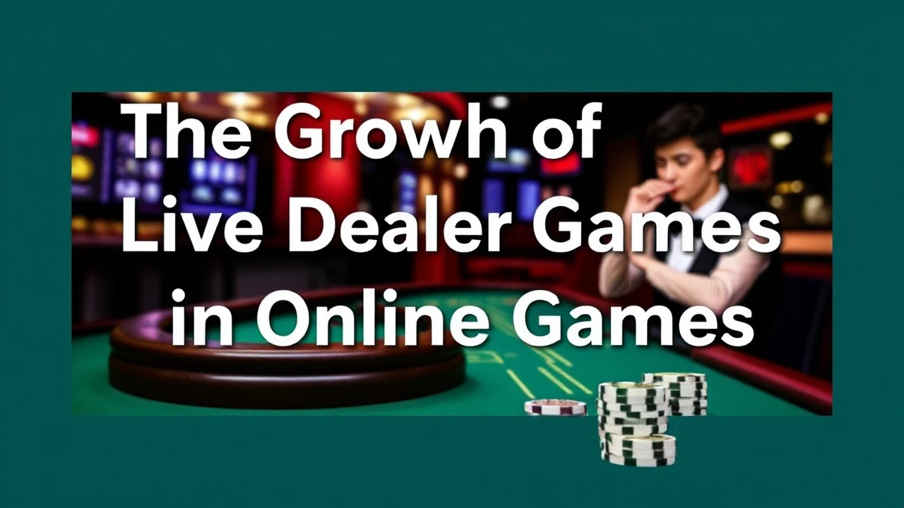 The Growth of Live Dealer Games in Online Casinos