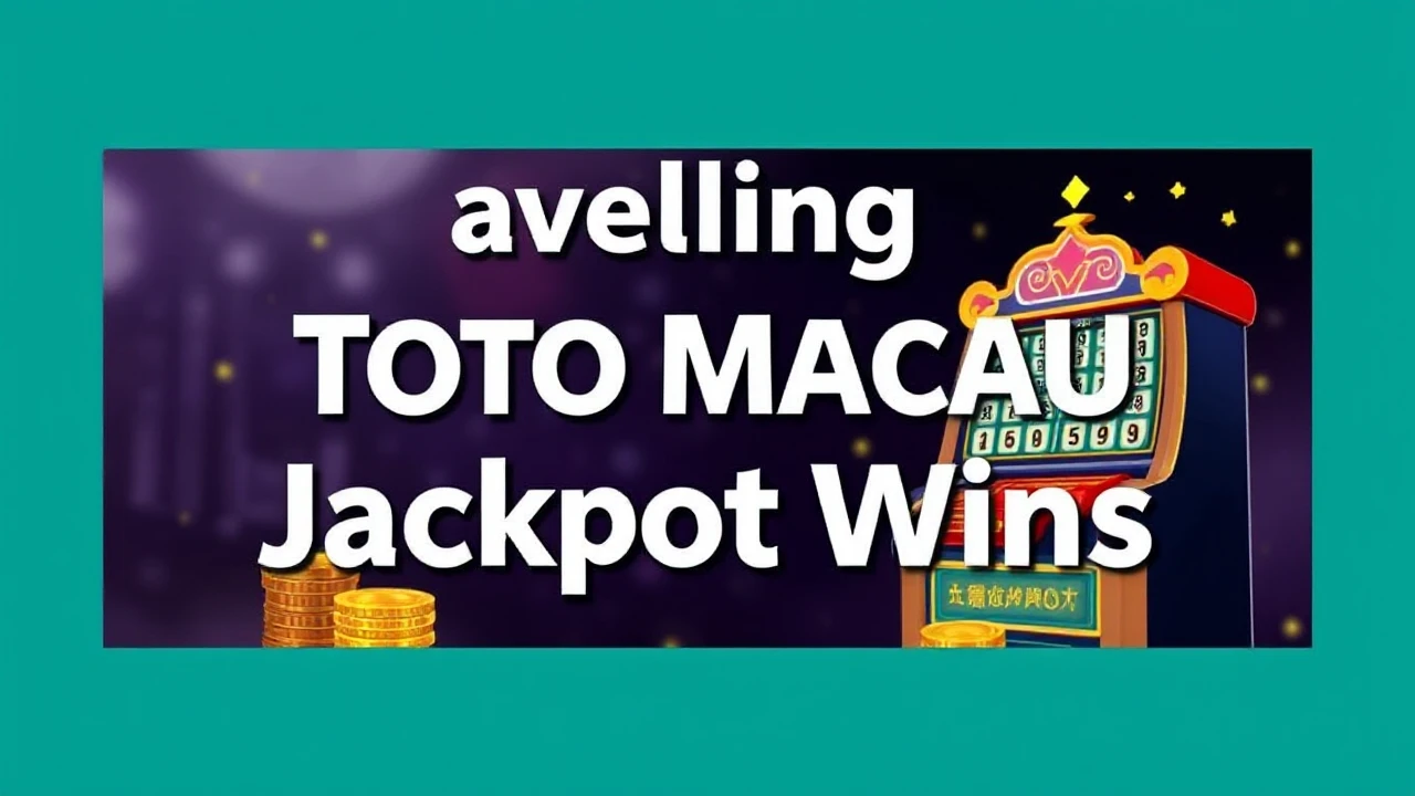 Unraveling Toto Macau Jackpot Wins: A Comprehensive Overview
